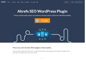 Outil SEO Gratuit : Ahrefs WordPress SEO Plugin