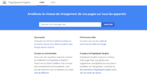 Outil SEO Gratuit : Page Speed Insights