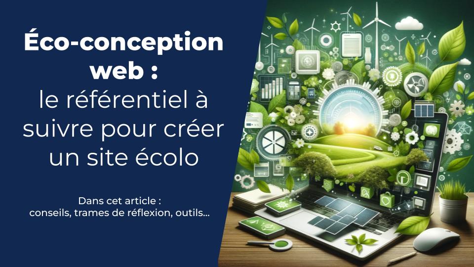 Éco conception Web : créer un site écologique
